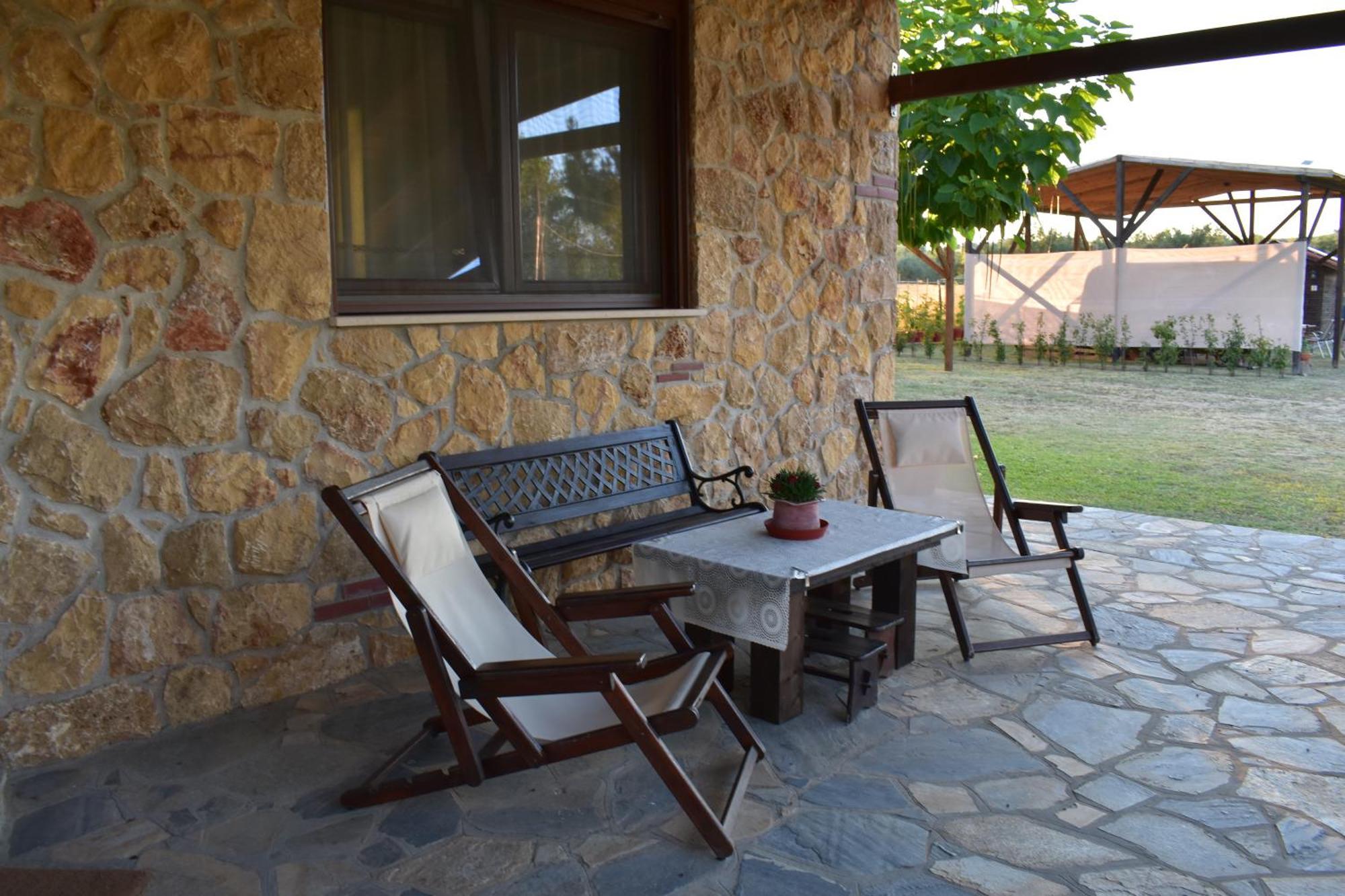 Konaki Guesthouse Ormos Panagias Buitenkant foto
