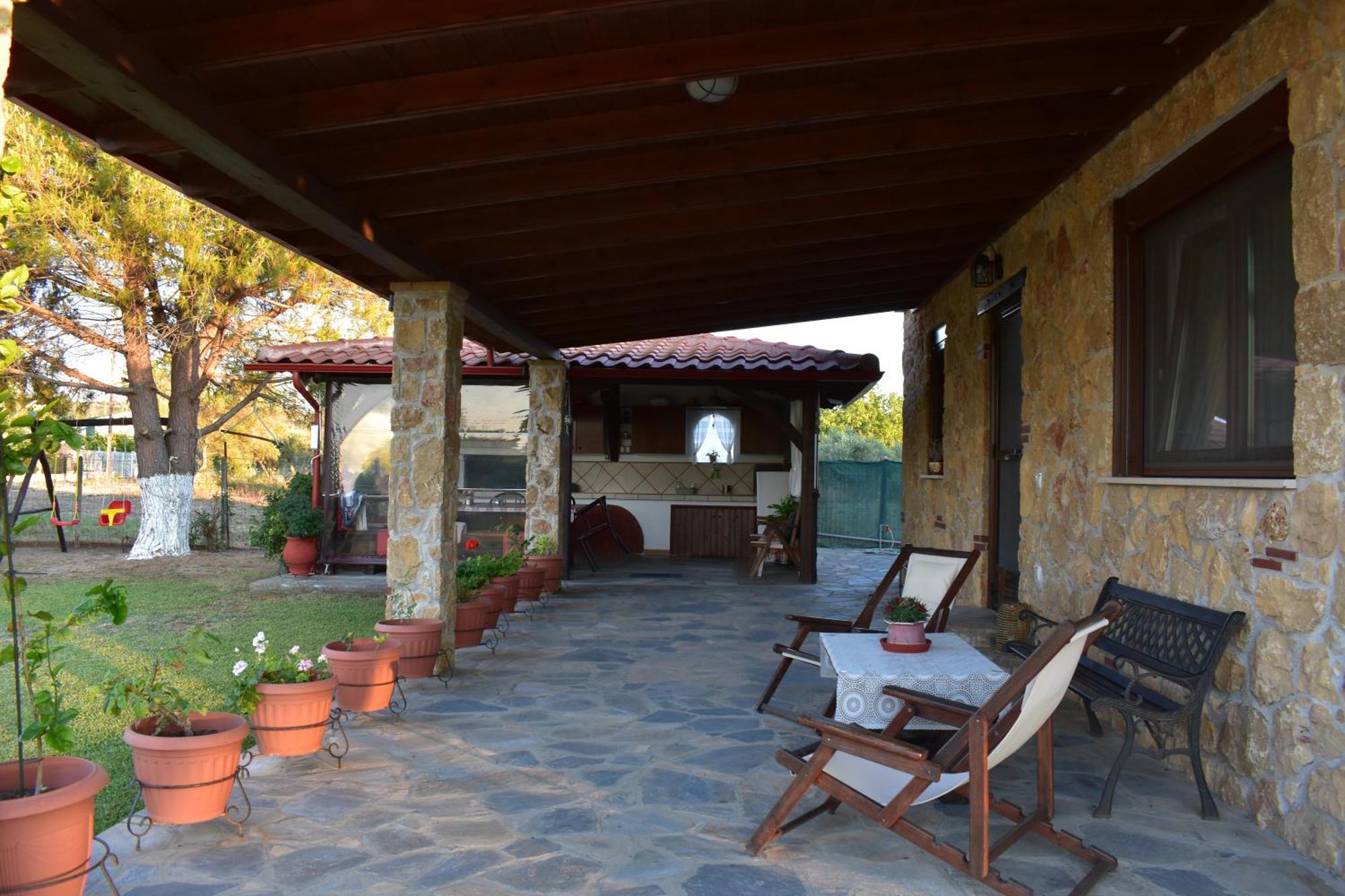 Konaki Guesthouse Ormos Panagias Buitenkant foto